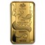 2012 100 gram Gold Bar-PAMP Suisse Year of the Dragon (w/o Assay)