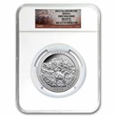 2012 5 oz Silver ATB Denali MS-69 PL NGC (ER/FR)