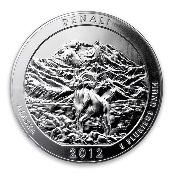 2012 5 oz Silver ATB Denali National Park, AK 2012 5 oz Silver ATB Denali National Park, AK