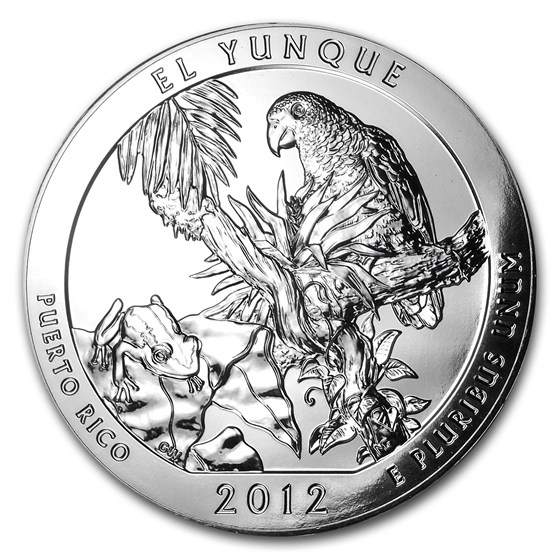 2012 5 oz Silver ATB El Yunque National Park, Puerto Rico 2012 5 oz Silver ATB El Yunque National Park, Puerto Rico