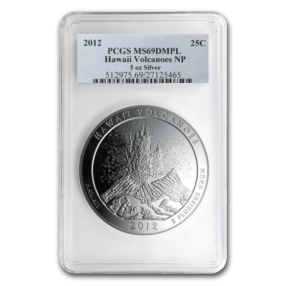2012 5 oz Silver ATB Hawaii MS-69 DMPL PCGS (FirstStrike®) 2012 5 oz Silver ATB Hawaii MS-69 DMPL PCGS (FirstStrike®)