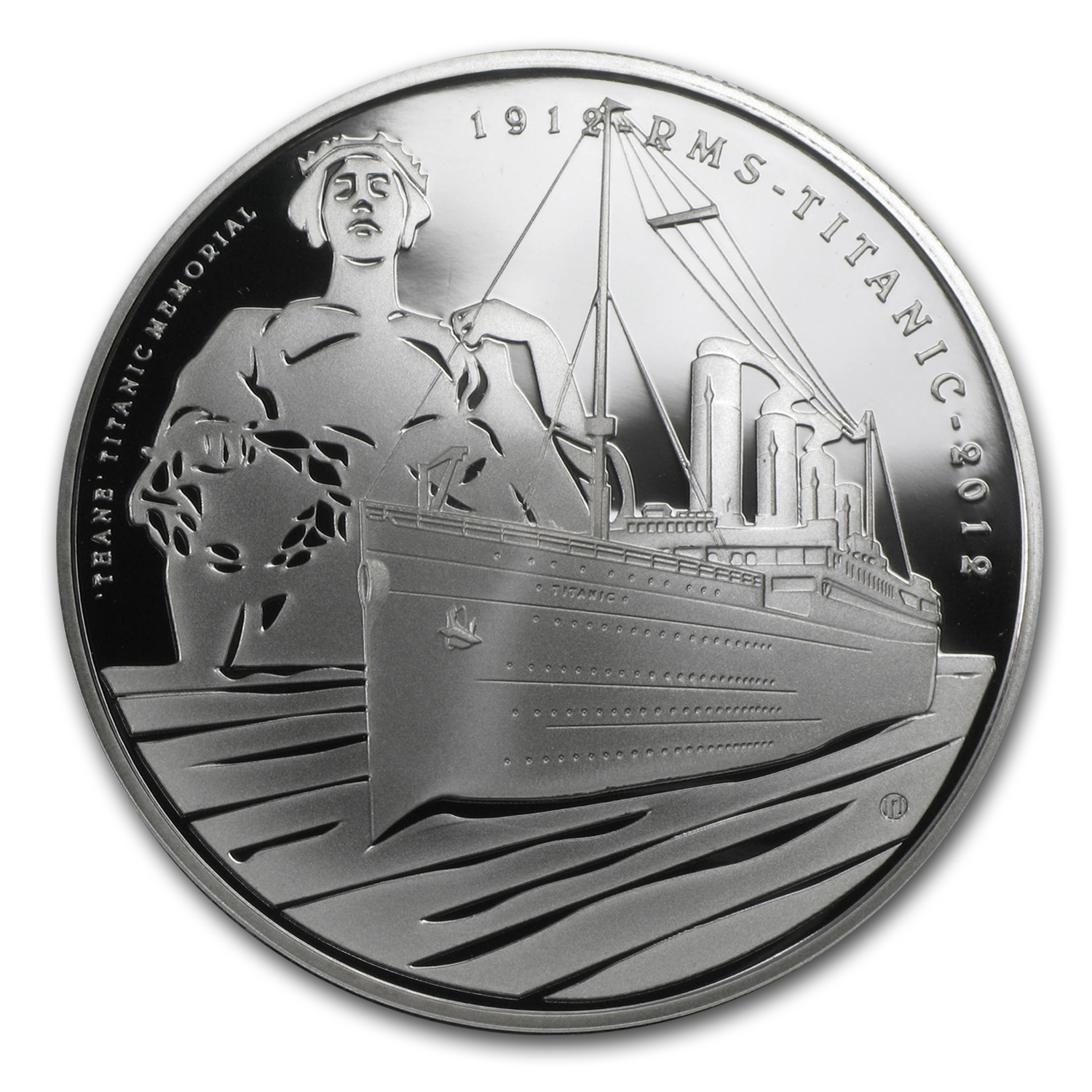 Buy 2012 Alderney Silver £5 Titanic Proof Coin| APMEX