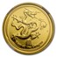 2012 AUS 1/4 oz Gold Lunar Year of the Dragon PF-70 NGC (SII)