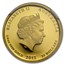 2012 AUS 1/4 oz Gold Lunar Year of the Dragon PF-70 NGC (SII)