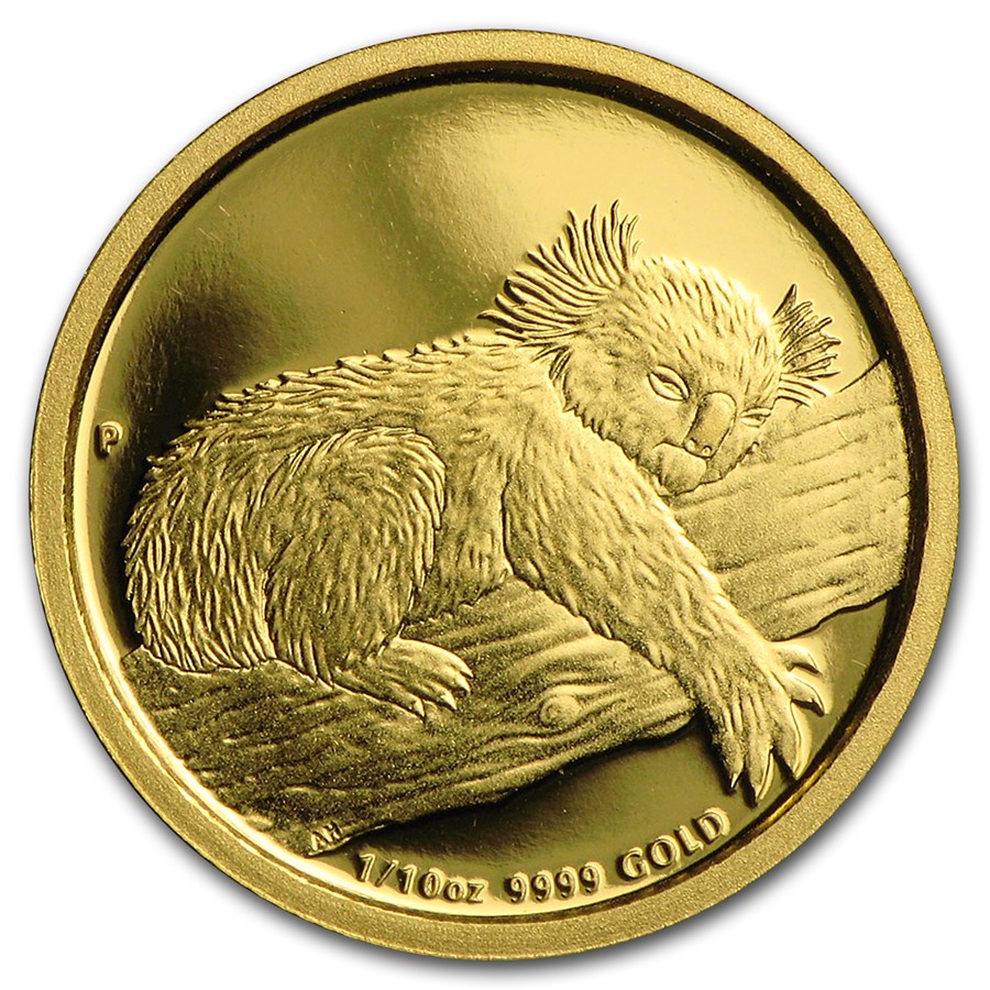 2012 Australia 1/10 oz Gold Koala Proof
