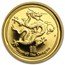 2012 Australia 1/10 oz Gold Lunar Dragon Proof (SII)