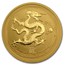 2012 Australia 1/2 oz Gold Lunar Dragon BU (Series II)