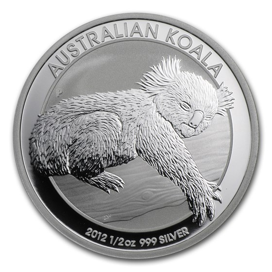 2012 Australia 1/2 oz Silver Koala BU 2012 Australia 1/2 oz Silver Koala BU