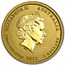 2012 Australia 1/20 oz Gold Lunar Dragon BU (Series II)