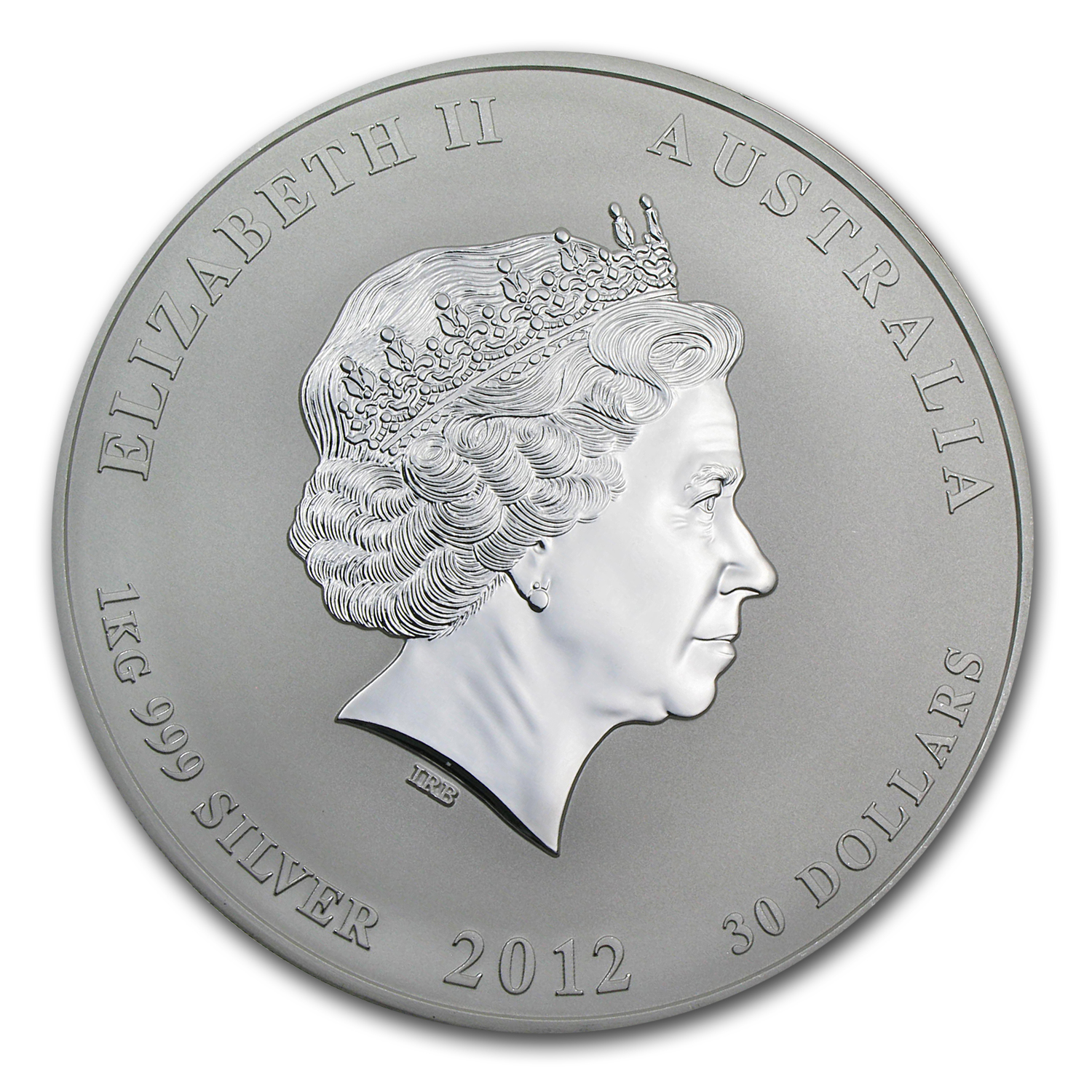 Buy 2012 Australia 1 kilo Silver Year of the Dragon BU (Colorized