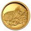 2012 Australia 1 oz Gold Koala Proof (High Relief, Box & COA)