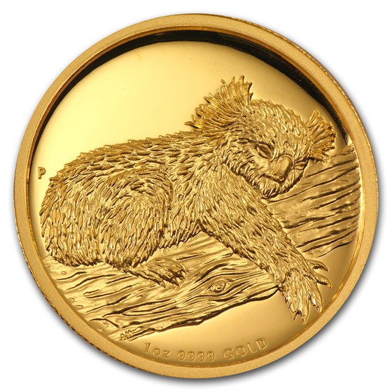 2012 Australia 1 oz Gold Koala Proof (High Relief, Box & COA) 2012 Australia 1 oz Gold Koala Proof (High Relief, Box & COA)