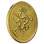 2012 Australia 1 oz Gold Lunar Dragon BU (Series II)