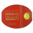 2012 Australia 1 oz Gold Lunar Dragon Proof (UHR, Box & COA)