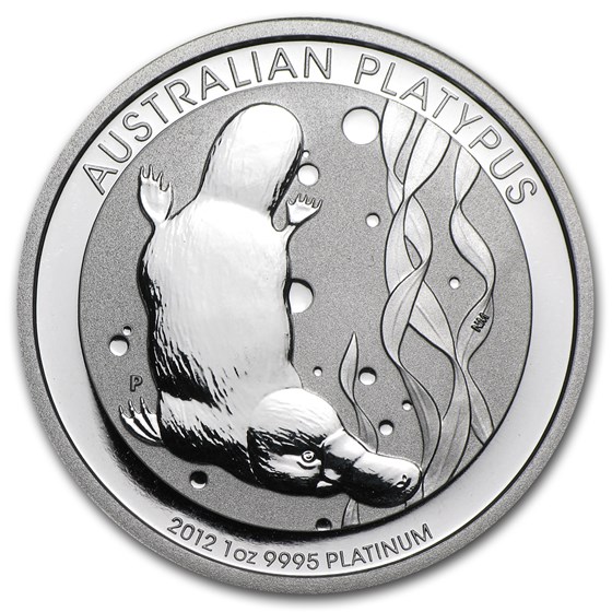 2012 Australia 1 oz Platinum Platypus BU
