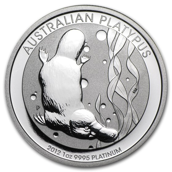 2012 Australia 1 oz Platinum Platypus BU 2012 Australia 1 oz Platinum Platypus BU