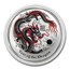 2012 Australia 1 oz Silver Black Dragon (Berlin)