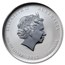 2012 Australia 1 oz Silver Dragon MS-70 PCGS (Lion Privy)