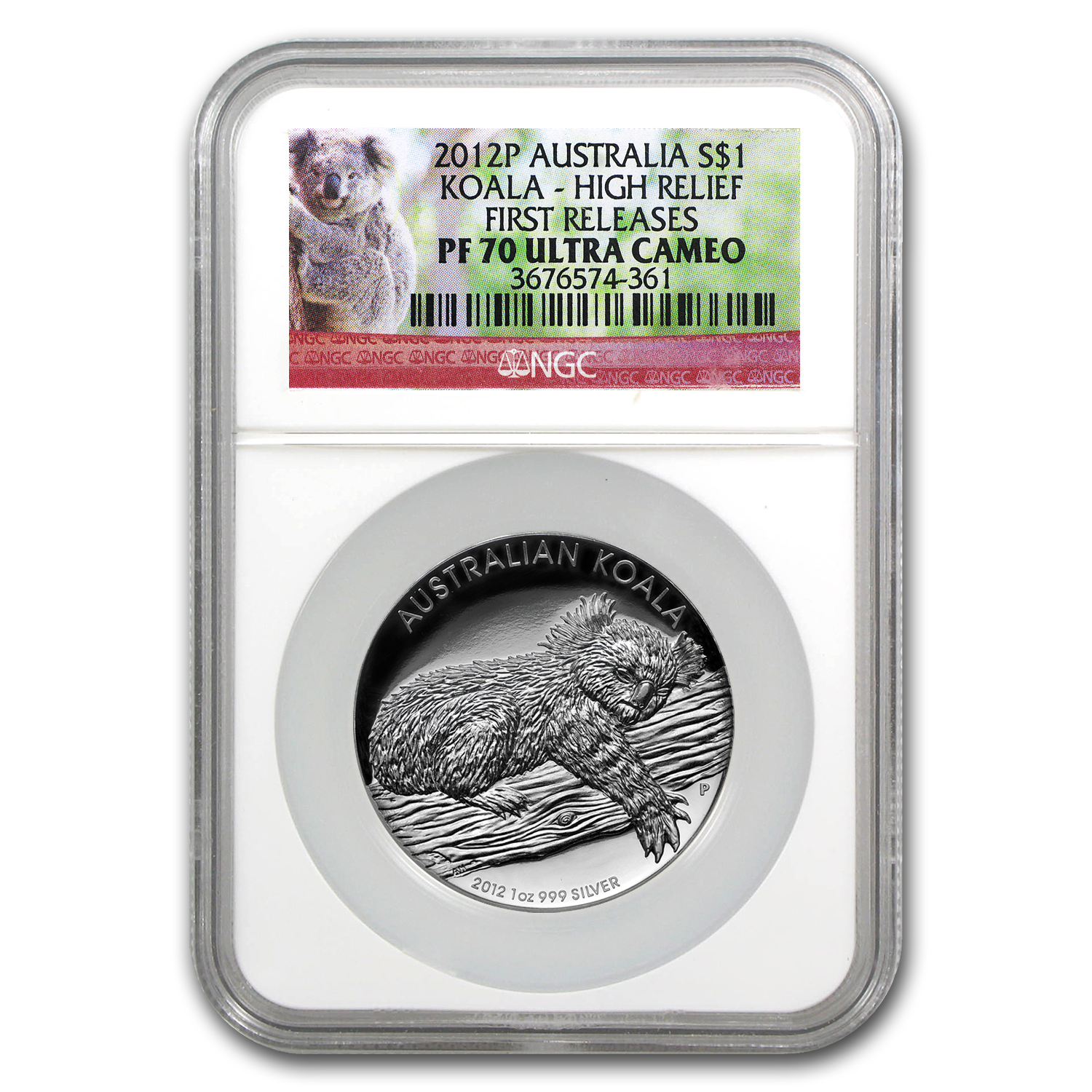 Buy 2012 Australia 1 oz Silver Koala PF-70 HR | APMEX