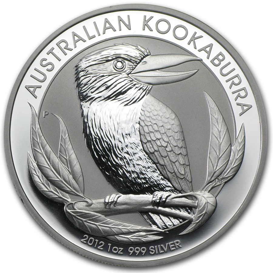2012 Australia 1 Oz Silver Kookaburra Bu