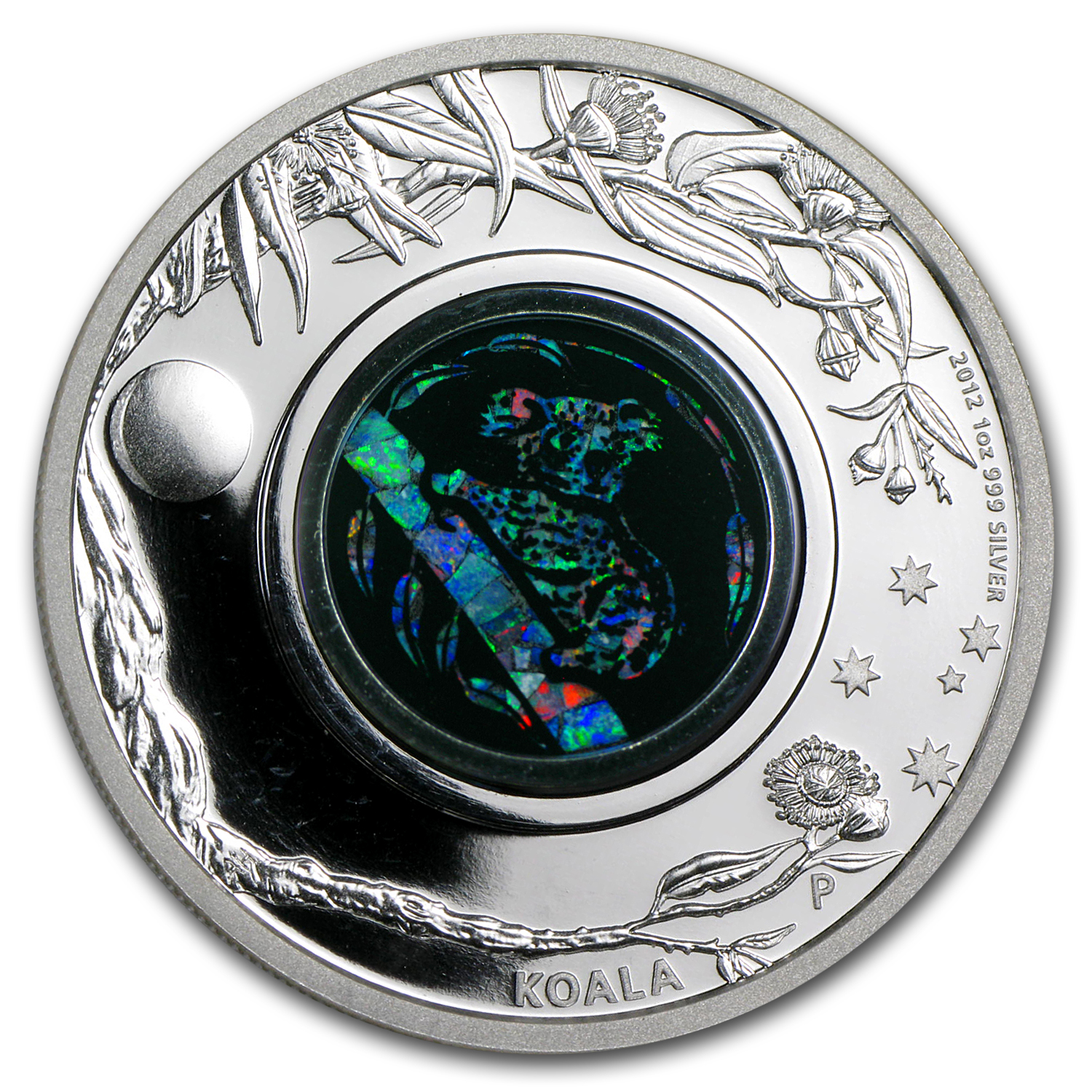 Buy 2012 Australia 1 oz Silver Opal Koala Proof | APMEX