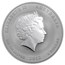 2012 Australia 1 oz Silver Purple Dragon BU (ANDA, Brisbane)