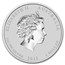 2012 Australia 1 oz Silver White Dragon BU (ANA, w/Box & COA)