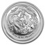 2012 Australia 1 oz Silver Year of the Dragon MS-69 NGC