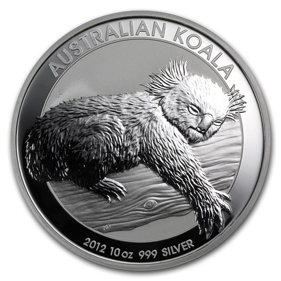 2012 Australia 10 oz Silver Koala BU 2012 Australia 10 oz Silver Koala BU
