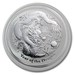 2012 Australia 2 oz Silver Year of the Dragon BU