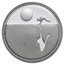2012 Australia Silver $1 Kangaroo at Sunset Proof
