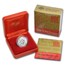 2012 Australia Silver Year of the Dragon Proof
