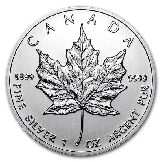 2012 Canada 1 oz Silver Maple Leaf BU