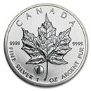 2012 Canada 1 oz Silver Maple Leaning Tower of Pisa Privy (Spots)