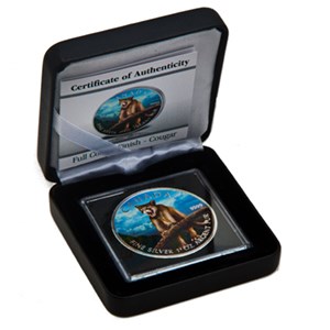 2012 Canada 1 oz Silver Wildlife Series Cougar (Full Color) 2012 Canada 1 oz Silver Wildlife Series Cougar (Full Color)