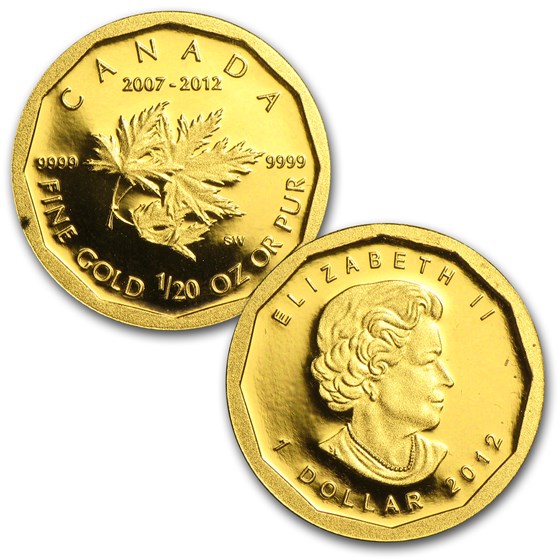 Buy 2012 Canada 5-Coin Gold $1 Million Coin 5th Anniv GML Proof Set | APMEX