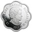 2012 Canada Silver $15 Lunar Lotus Dragon (w/Box & COA)