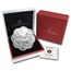 2012 Canada Silver $15 Lunar Lotus Dragon (w/Box & COA)