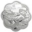 2012 Canada Silver $15 Lunar Lotus Dragon (w/Box & COA)