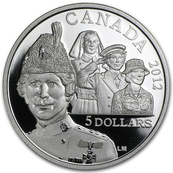 2012 Canada Silver $5 Georgina Pope Commemorative Proof 2012 Canada Silver $5 Georgina Pope Commemorative Proof