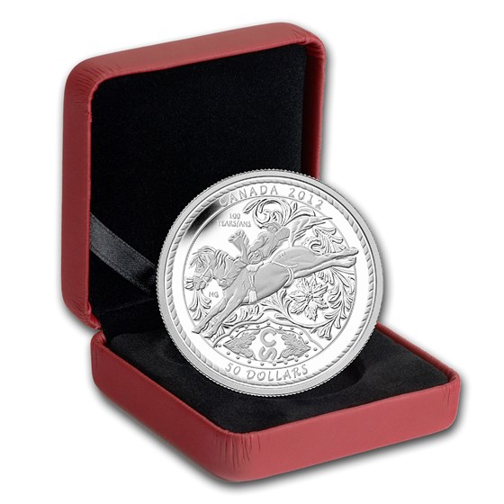 2012 Canada Silver $50 Calgary Stampede Bucking Bronco 2012 Canada Silver $50 Calgary Stampede Bucking Bronco