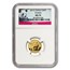 2012 China 1/10 oz Gold Panda MS-70 NGC