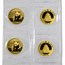 2012 China 1/20 oz Gold Panda BU (Sealed)
