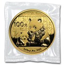 2012 China 1/4 oz Gold Panda BU (Sealed)