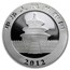 2012 China 1 oz Silver Panda BU (In Capsule)
