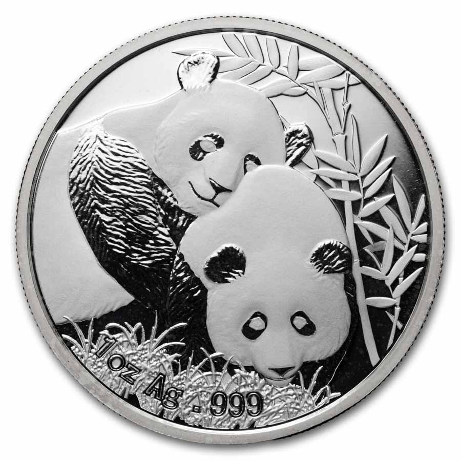 Buy 2012 Chinese 1 oz Silver Panda Singapore Coin Fair | APMEX