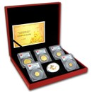 2012 China 5-Coin Gold Panda Prestige Set MS-70 PCGS (FS)