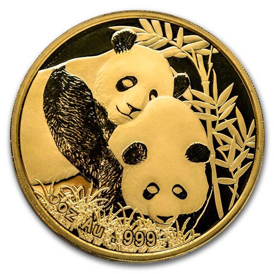 2012 China 5 oz Gold Panda Singapore Coin Fair (Abrasion) 2012 China 5 oz Gold Panda Singapore Coin Fair (Abrasion)