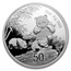 2012 China 5 oz Silver Panda 30th Anniversary PF-69 NGC
