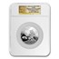 2012 China 5 oz Silver Panda 30th Anniversary PF-69 NGC